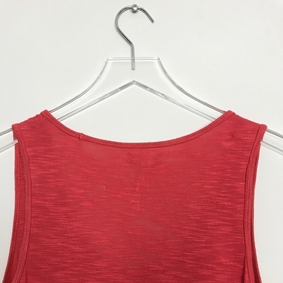 Madewell Anthem Heathered Red Burnout Tank Size XS - Picture 5 of 8
